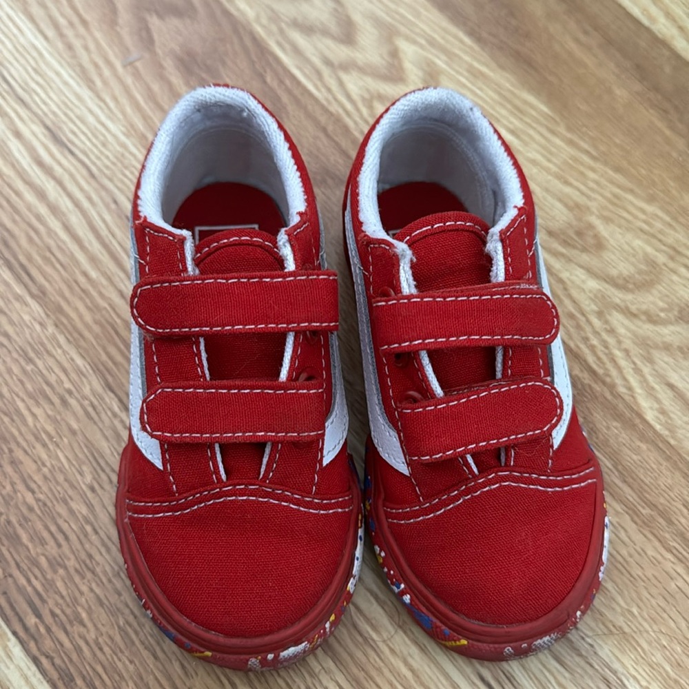 Brand New Red Vans Size 7